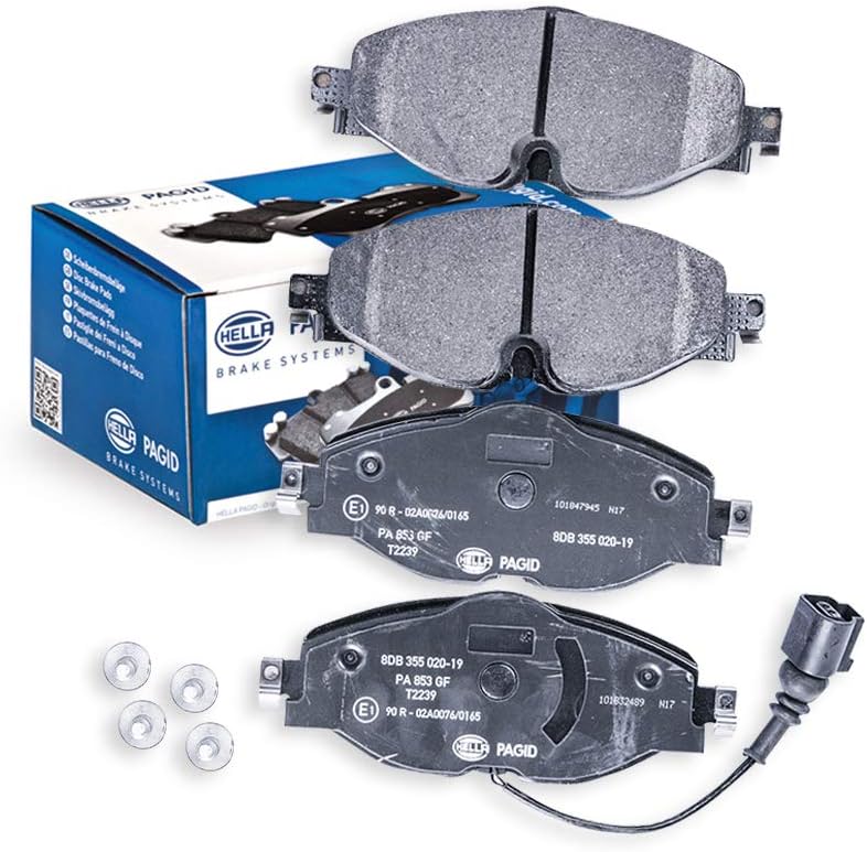 HELLA/PAGID Front Brake Pads w/Sensor Wire - JoFäB!