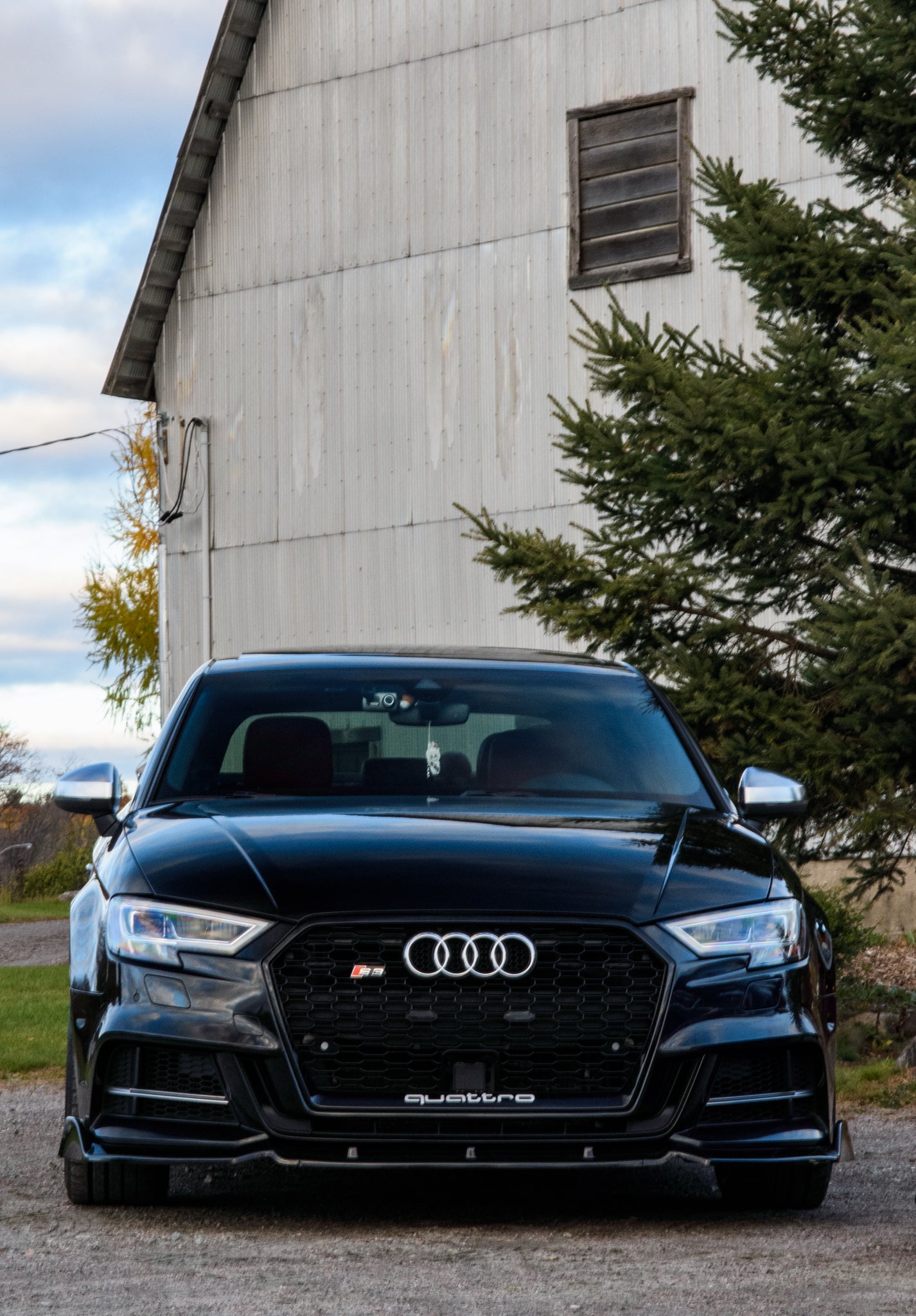 Audi S3 8V Facelift front lip