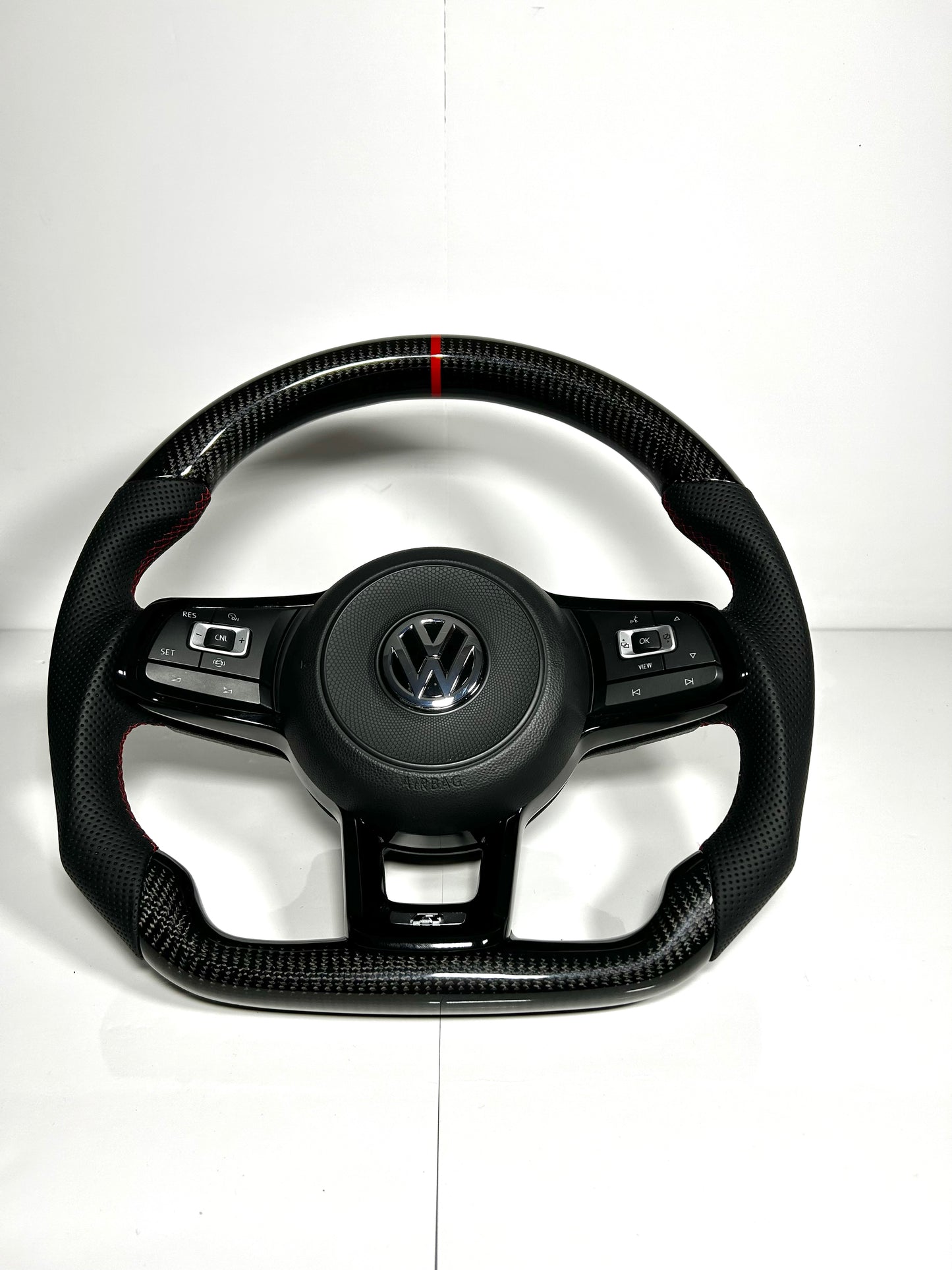 Volkswagen Golf Gti/R/GLI Mk7 Carbon steering wheel - JoFäB!