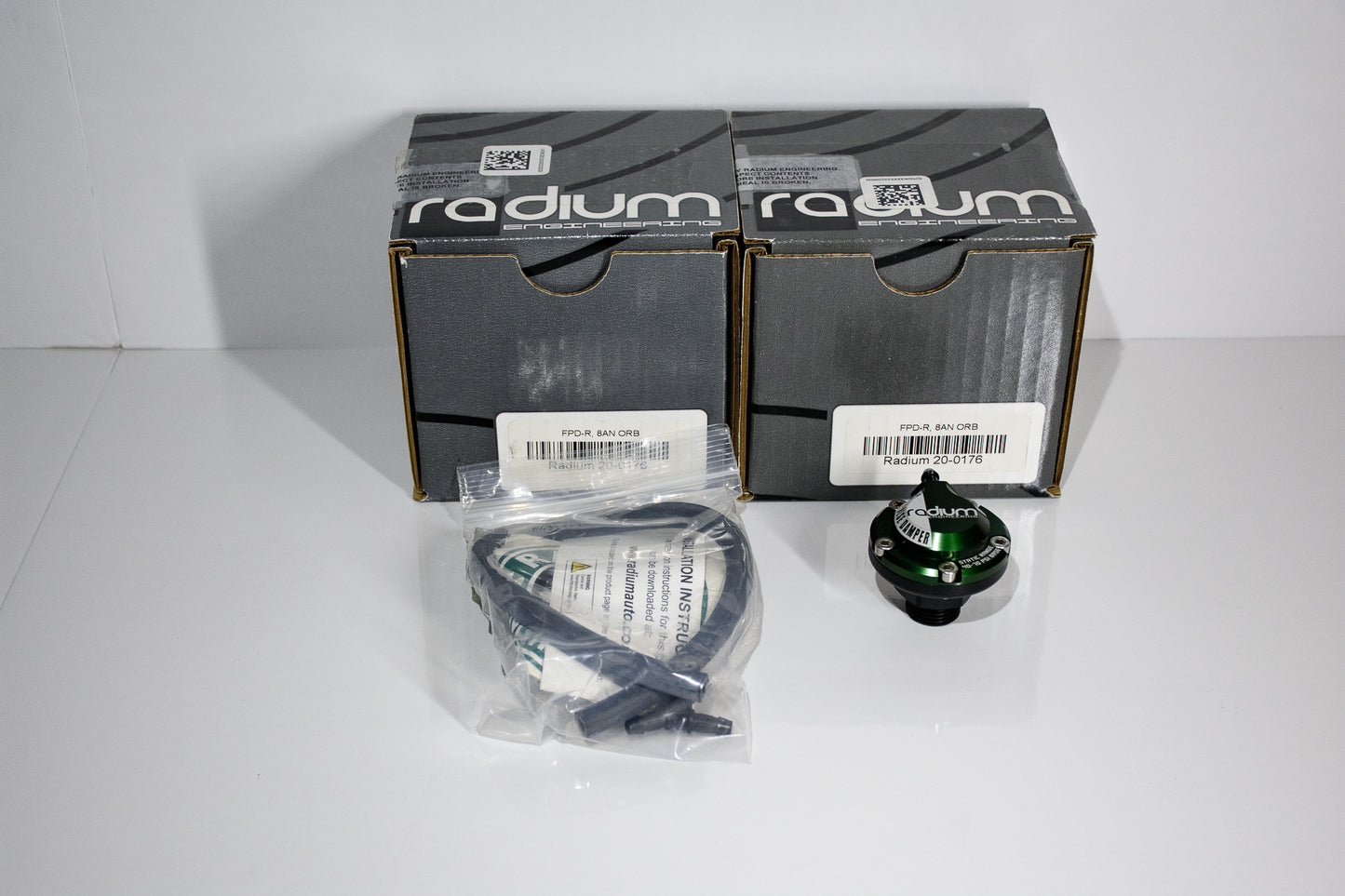 Radium Engineering FPD-R Direct Mount 3/8 NPT Fuel Pulse Damper Kit - JoFäB!