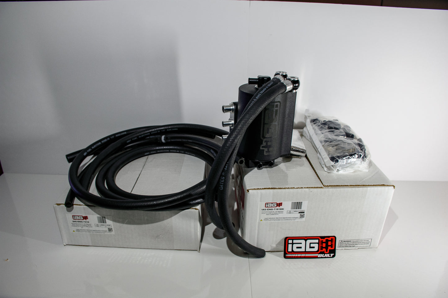 Iag V2 Air Oil Separator W/Competition conversion kit 08-14 WRX, 08-21 STI, 05-09 LGT/0BXT - JoFäB!