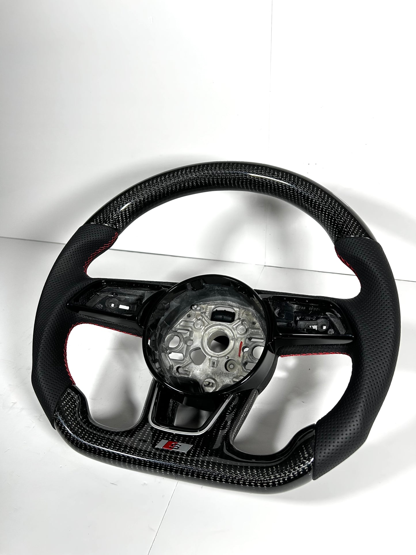 Audi A3 S3 Carbon fiber / Leather steering wheel 8Y 2020-2025