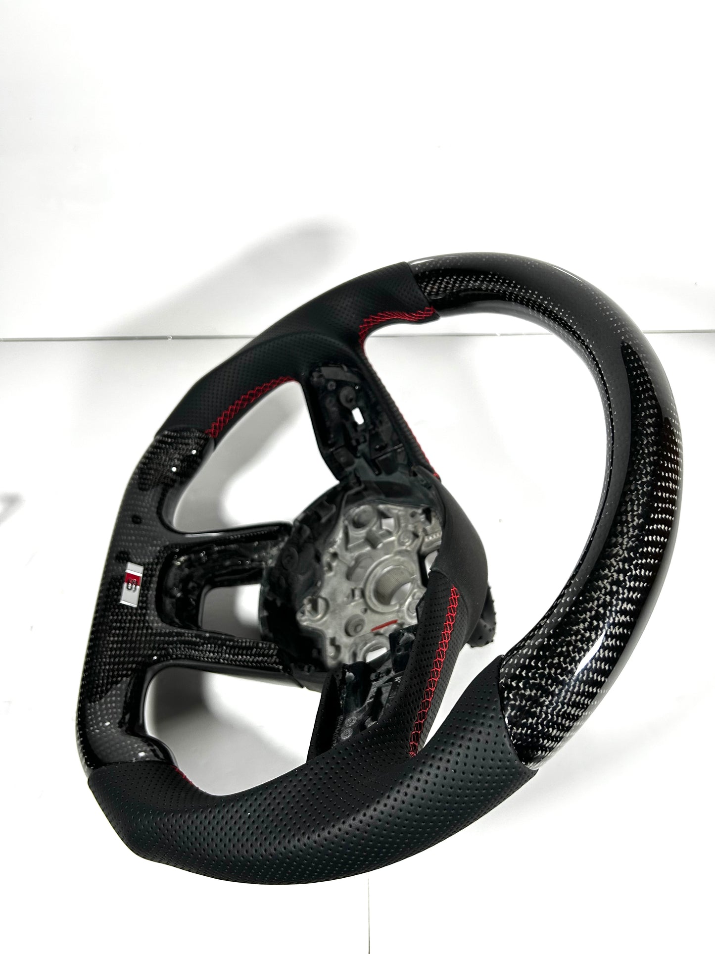 Audi A3 S3 Carbon fiber / Leather steering wheel 8Y 2020-2025