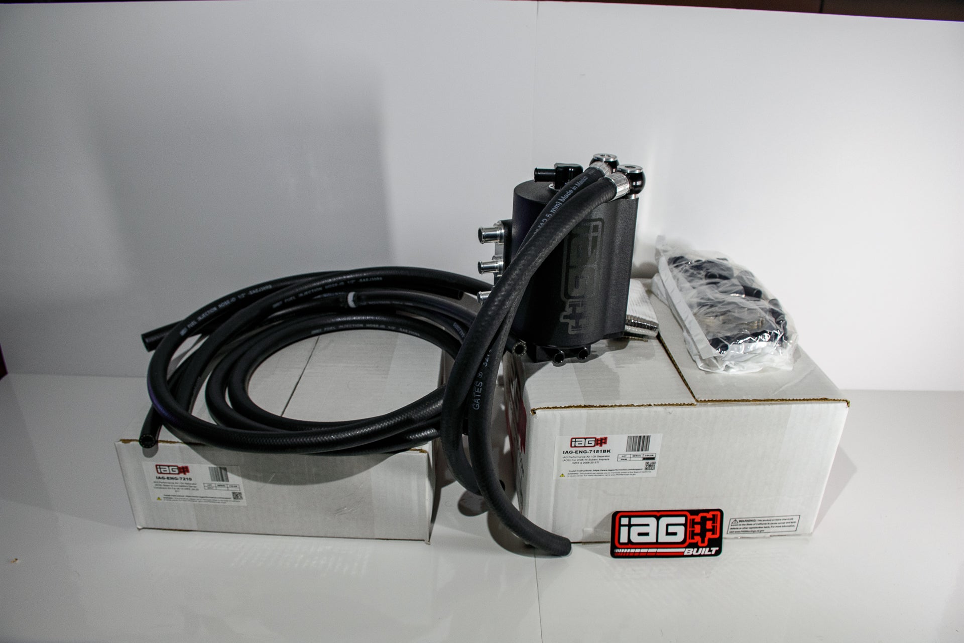 Iag V2 Air Oil Separator W/Competition conversion kit 08-14 WRX, 08-21 STI, 05-09 LGT/0BXT - JoFäB!